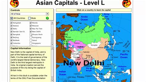 capitals of asia game.